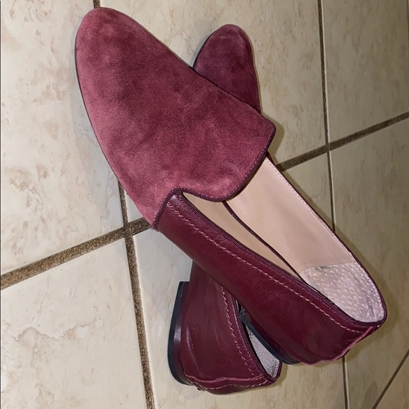 Franco Sarto Leather & Suede Loafer-style Flats - Picture 4 of 4